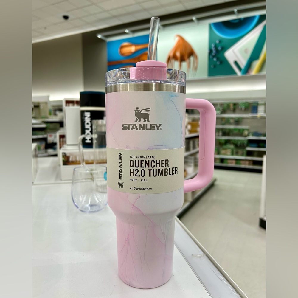 Stanley 40 Oz Quencher Tumbler in Tulle - Picture 5 of 5